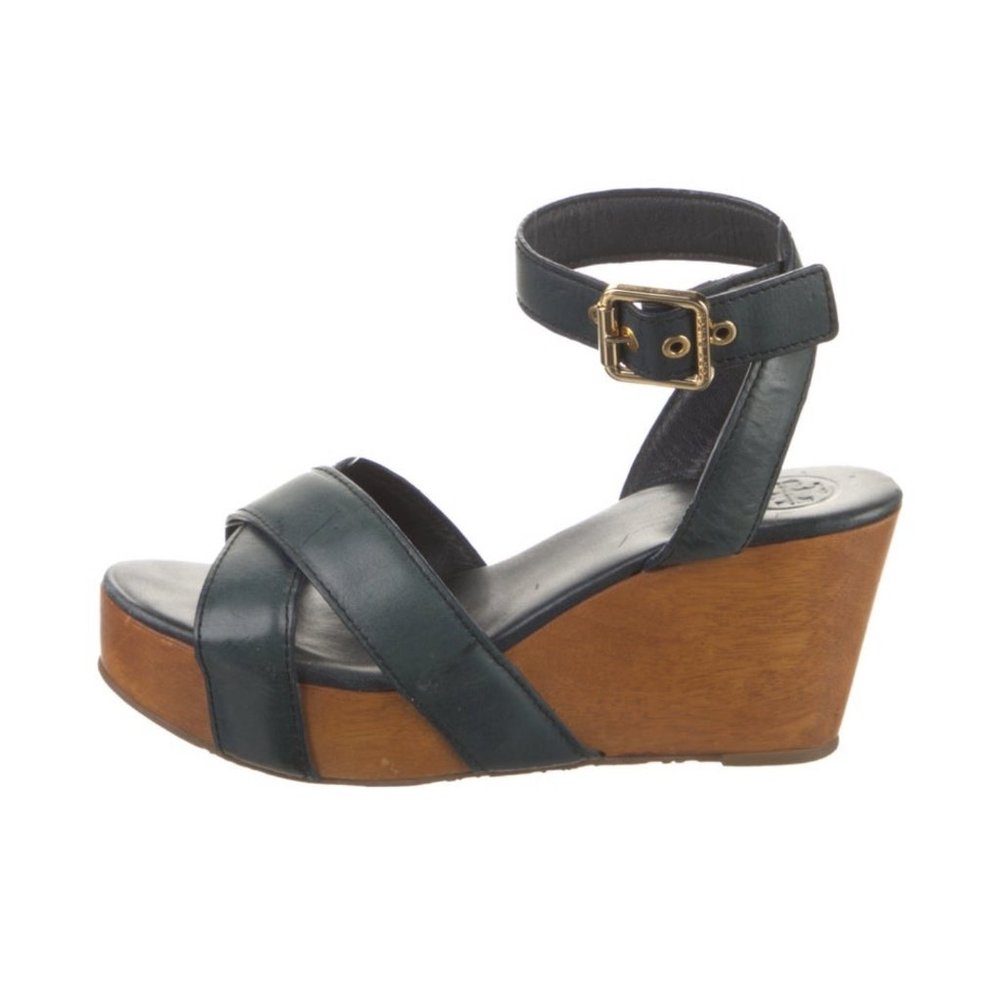 Tory Burch Almita Wedge‎ Sandals - Size 9
